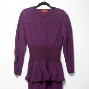 Missoni Sweater Dress with Peplum